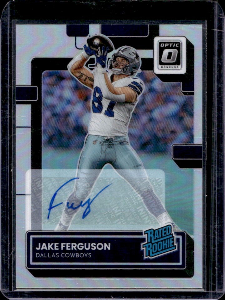 Jake Ferguson Panini Donruss Optic #289 Autograph Holo