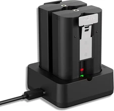 2-Pack Replacement Battery for Ring Doorbell - 7200mAh Rechargeable 2PACK 