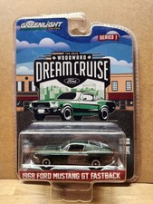 Woodward Dream Cruise  1968 Ford Mustang GT Fastback - Green  Greenlight 1/64