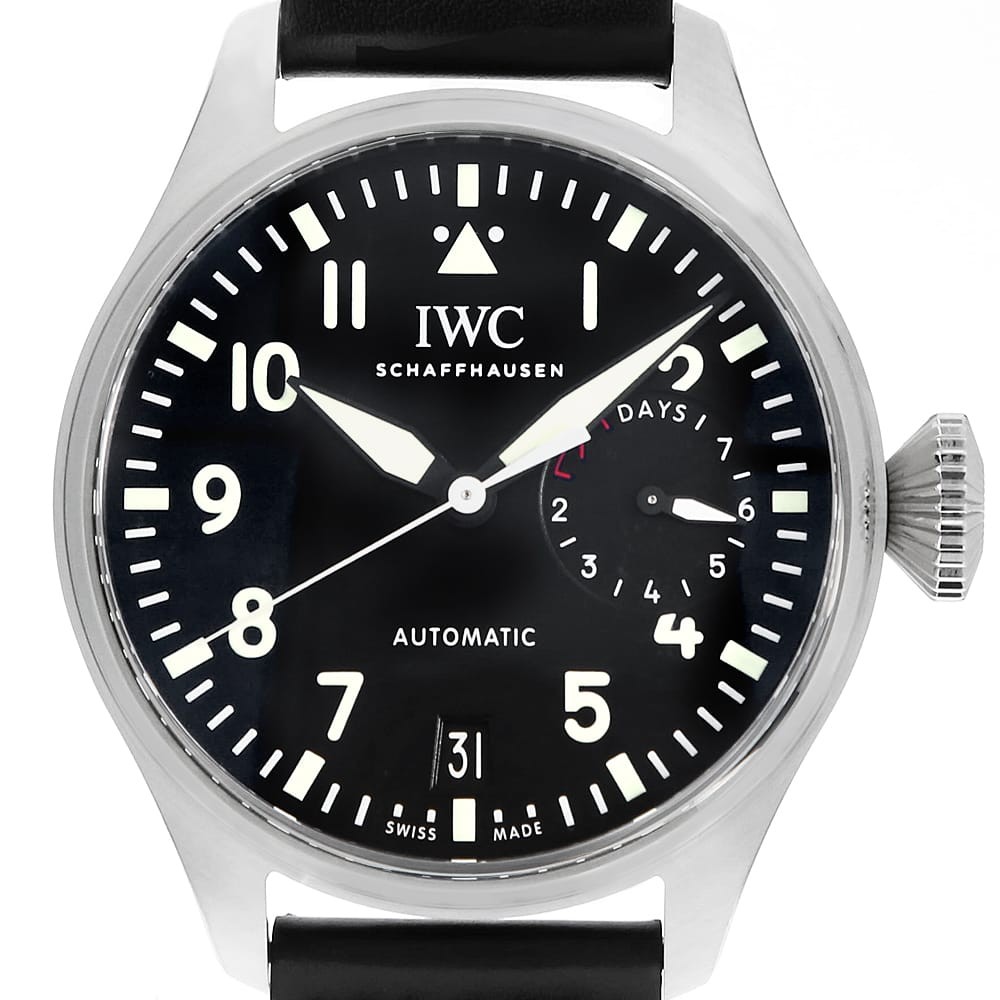 IWC pilot watch Big IW501001 hand second mens - vintagewatches.pk