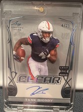 2023 Leaf Trinity Tank Bigsby Clear Auto Platinum Foil #CA-TB1 /25 Rookie