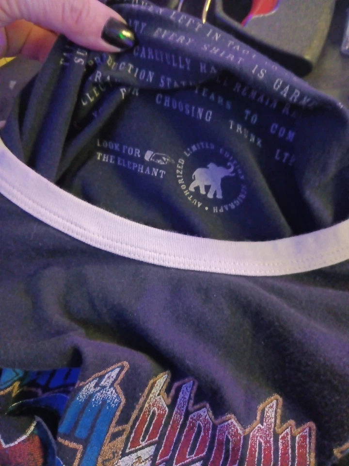 Trunk Ltd. 4 Sabbath Bloody Sabbath 2003 Manga Larga Rara Camisa Baúl Show Foto 4 de 4