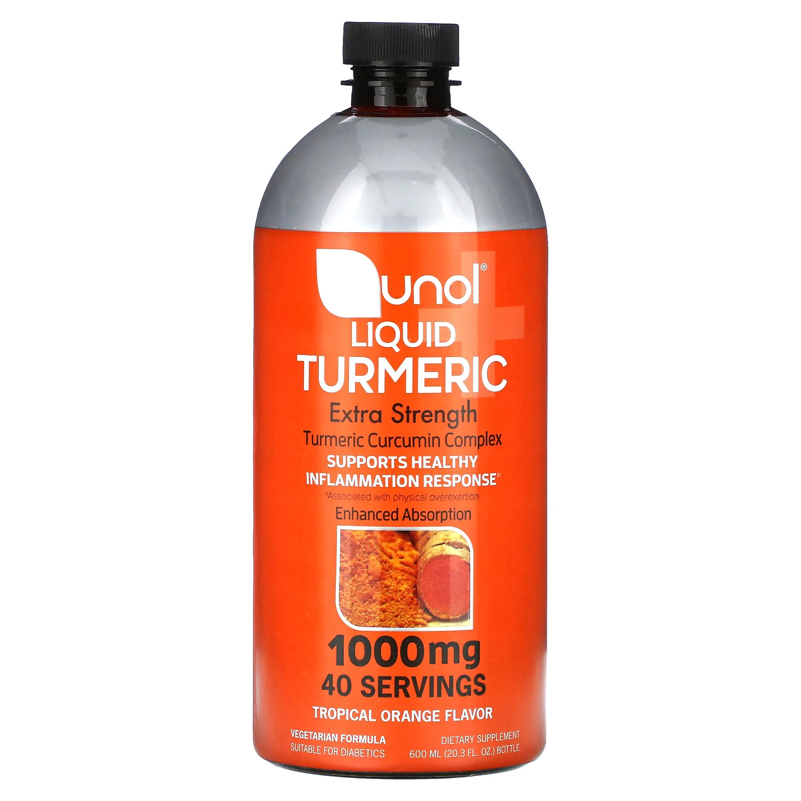 Liquid Turmeric, Tropical Orange, 20.3 fl oz (600 ml)