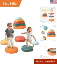 Durable Obstacle Course Stepping Stones - Fun for Indoor  Outdoor Activities