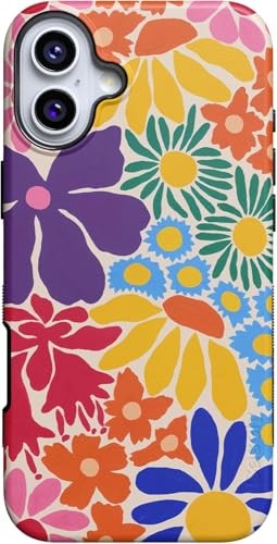 iPhone 16 Plus Floral Case with Military-Grade Protection & Lightweight Design  -image