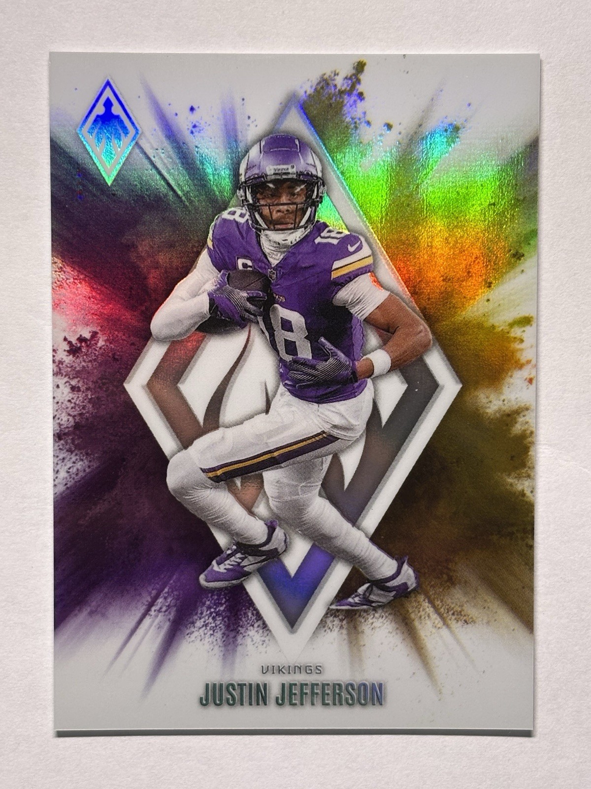 2025 Phoenix Justin Jefferson COLORBLAST #19 SSP Case Hit