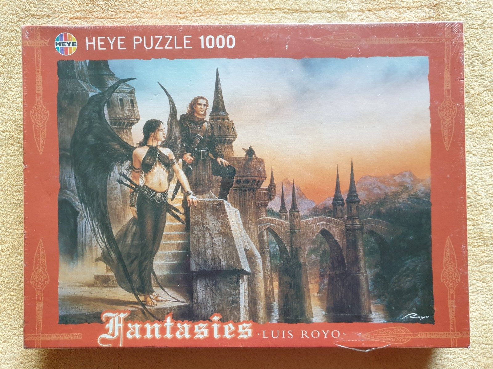 HEYE FANTASIES LUIS ROYO "" WINGS "" 1000 PIECE JIGSAW PUZZLE - NEW