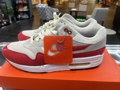 Size 10 - Nike Air Max 1 OG 2017 Re-Release Anniversary Red 908375 103 95 90