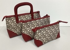 DKNY Monogram Borsa Manico Superiore Set di 3 Borse Donna Borse Designer