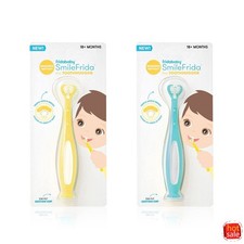 SmileFrida Toddler Manual Toothbrush - Extra Soft - Non-Toxic-2pack