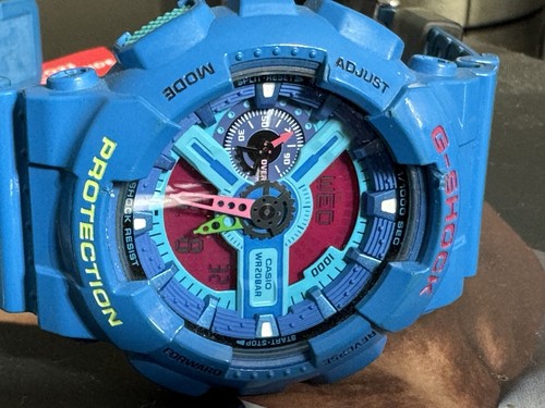時計 CASIO G-SHOCK Hyper Colors GA-110HC-2AJF CASIO G-SHOCK Hyper Colors Blue x Pink GA-110HC-2AJF … - Gem