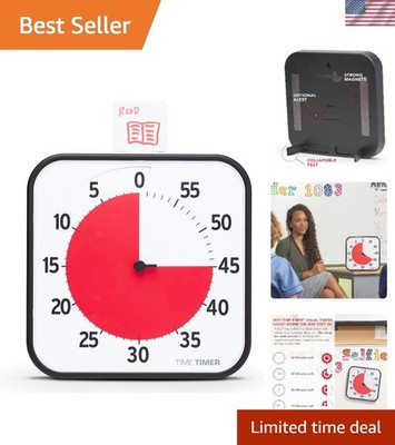 60-Minute Countdown Clock with Dry Erase Card - Excelling in Classroom and Home