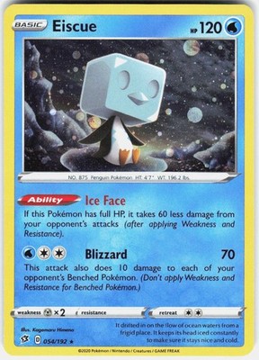 Eiscue - (Cosmos Holo) Holo Rare Miscellaneous Cards & Products 054/192 NM Holo