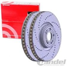 2X BREMBO BREMSSCHEIBEN 375mm INNENBELÜFTET VORNE PASSEND FÜR MERCEDES-BENZ GLE