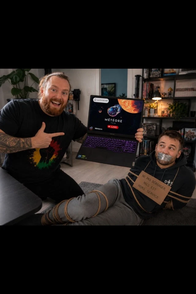 Il prend possession du live Météore ​😱​
