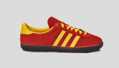 ADIDAS SPIRITUS SPZL ROT/GELB GRÖSSE 9,5 SELTEN SPEZIAL 2017 ORIGINALS CG2923