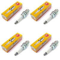 ZüNdkerze 4 X BKUR6ET-10 NGK FüR Audi 80 A4 A6 Seat Skoda Fabia VW Golf Passat