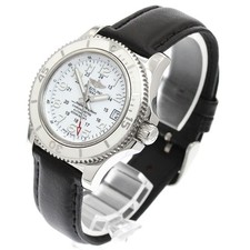 BREITLING Super Ocean II 36 A17312 Date white Dial Automatic Ladies Watch_912348 2