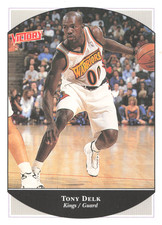 1999-00 Upper Deck Victory - #87 Tony Delk Warriors Kings