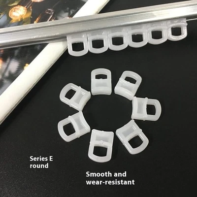 20Pcs For Truck Curtain Slider FH FE FM Automotive Plastic Fastener Clip