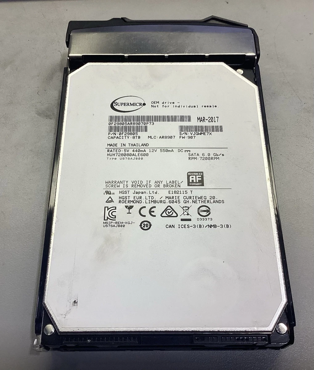 HGST 8TB Computer Internal Hard Disk Drives for sale | eBay