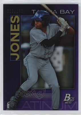 2020 Bowman Platinum Wal-Mart Top Prospects Purple 12/250 Greg Jones #TOP-53 0a6