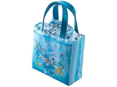 Tokyo Disney Sea 25th Anniv. Mickey Souvenir Lunch Case Sparkling