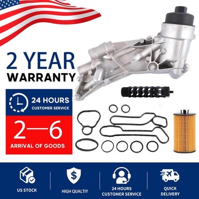 Engine Oil Cooler Filter Housing 93186324 For Chevy Cruze Sonic Aveo 1.6L 1.8L