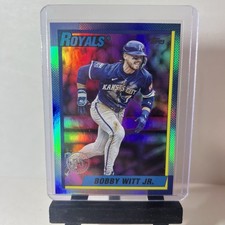 2025 Topps Update Series 1990 Topps Baseball Bobby Witt Jr. #U90-31 Pink Foil SP