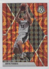 2019-20 Panini Mosaic Reactive Orange Prizm Bryn Forbes #6 3x7