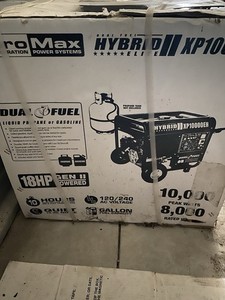 DuroMax XP10000EH Dual Fuel generator 
