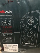 Polk Audio Blackstone™ TL250 5-Pack Black Compact Home Theater Speaker System