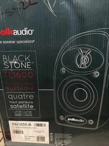 Polk Audio Blackstone™ TL250 5-Pack Black Compact Home Theater Speaker System