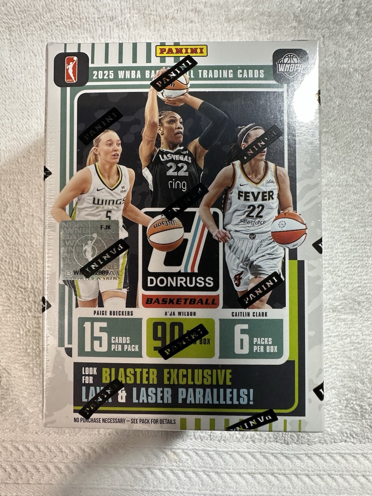 2025 Panini Donruss WNBA Basketball Blaster Box (90 Cards) New Factory Sealed