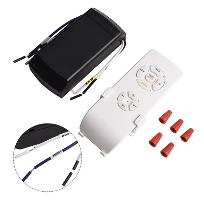 Wireless Controller Set zur bequemen Verwaltung von Licht- und Deckenventilatore