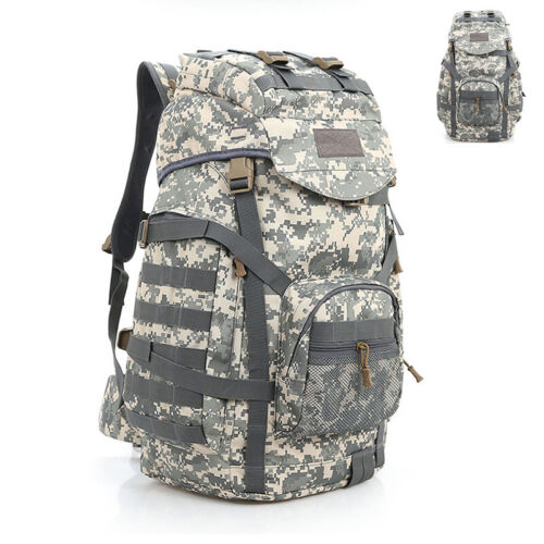 60L Tactica Backpack Impermeable Camuflaje Military Army Luggage Bag - Bild 12 von 14
