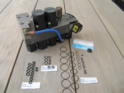 Переборка блока клапанов range rover p38