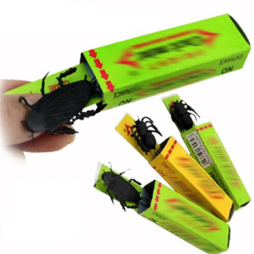 2/5pcs Funny Joke Insects Chewing Gum Shocking Toy Gift Gadget Prank Trick Gag - Photo 1 sur 12