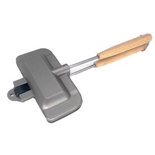 Padella per sandwich stampo per pane antiaderente su entrambi i lati padella per arrosti alla griglia accessori da cucina