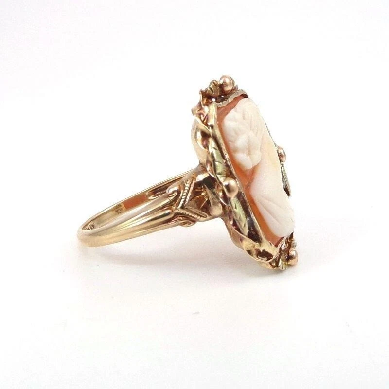Cameo silhouette best sale rings