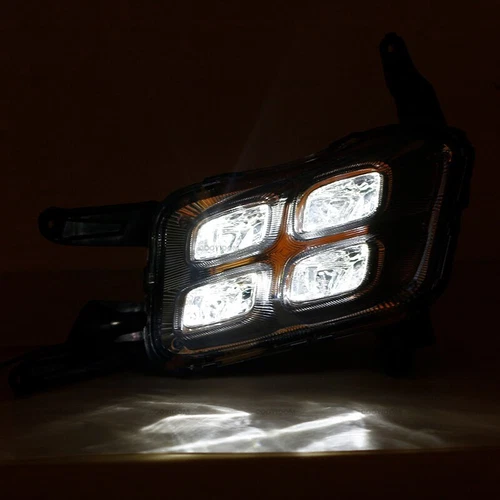 Par de faros antiniebla LED ABS 12V DRL luz de circulación diurna para Kia Optima K5 2014-2015 - Imagen 6 de 6