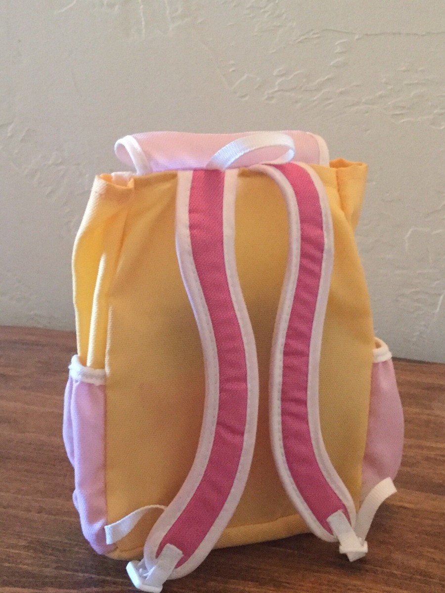 American Girl Doll Brand Pink And Yellow Backpack - RETIRED  display picture 2