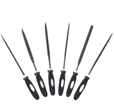 Carbon Steel New Mini Needle File Set  6 Piece-Set Hardened Alloy
