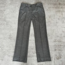 DOLCE GABBANA Women's Grey Wool Trousers