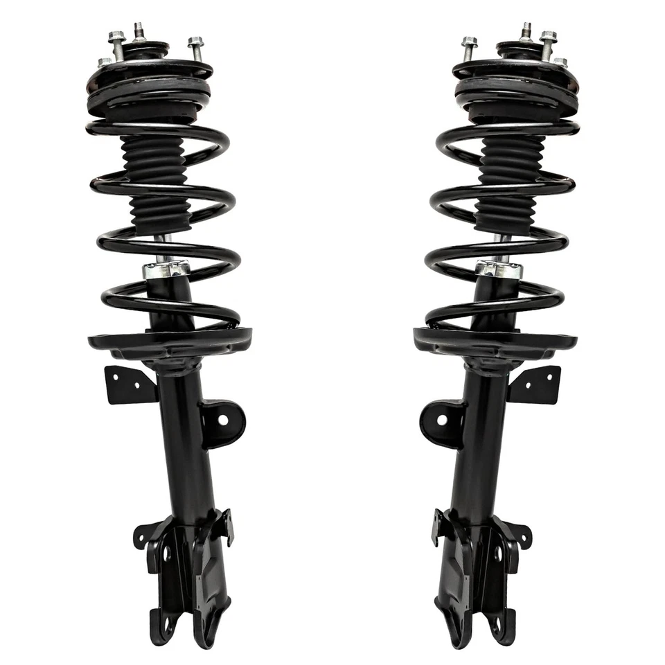 Puntales delanteros y barras estabilizadoras de extremos de varilla de amarre de resorte helicoidal para Honda Pilot 2009-2015 Foto 3 de 4