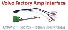 Aftermarket Stereo Factory Radio Amp Amplifier interface Wire Harness Cable Plug