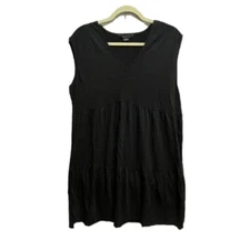 Social Standard One and Only Tee Dress Black M