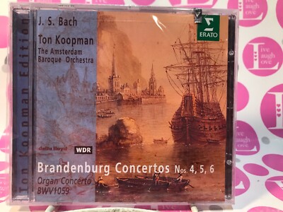 SEALED / NEW - J. S. BACH -TON KOOPMAN - AMSTERDAM BAROQUE ORCHESTRA - CD