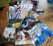 LOT (95) MLB Baseball Autographed Signed Young Stars Prospects 8x10s 8x12 Photos