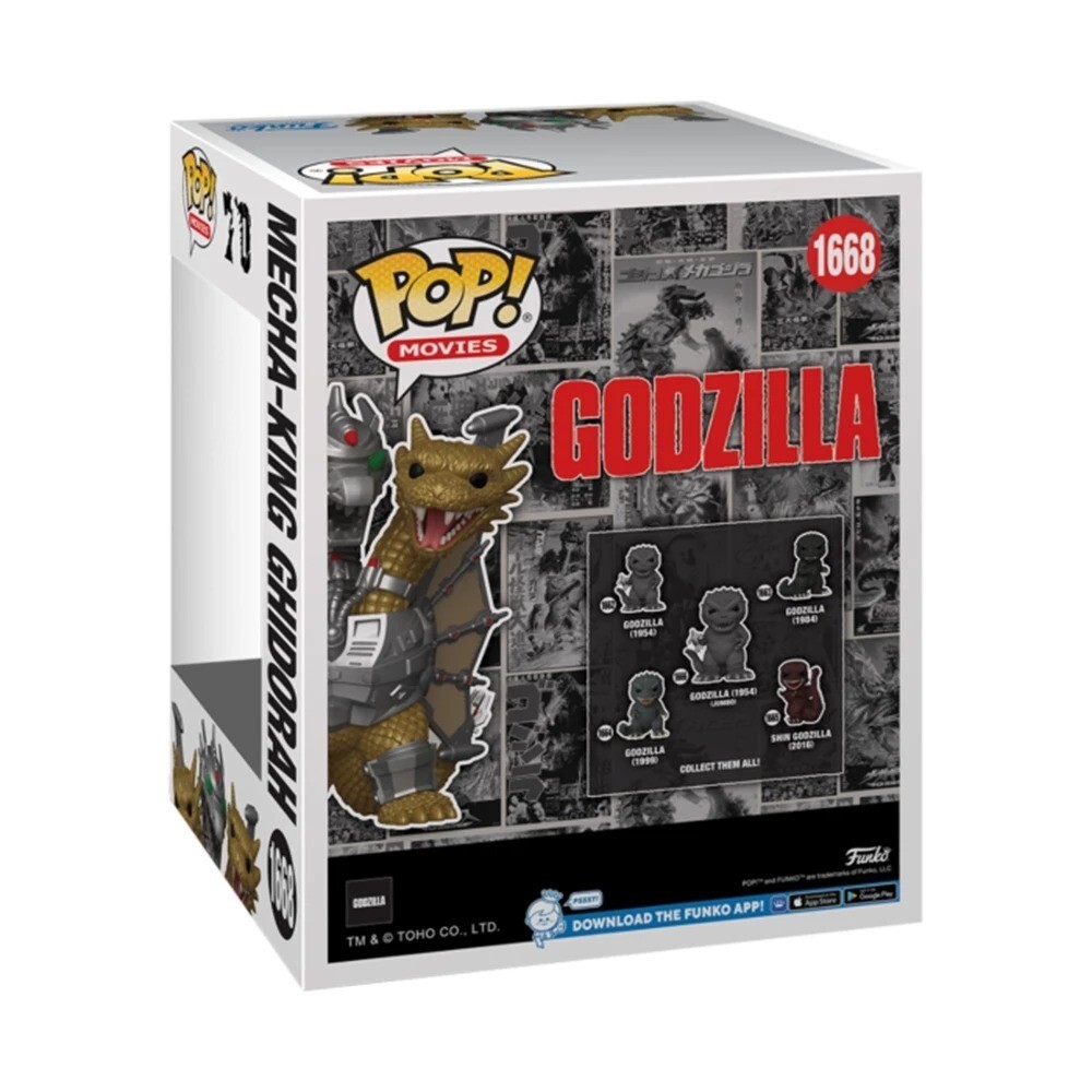 FUNKO #1668 GODZILLA VS KING GHIDORAH (1991) MECHA-KING